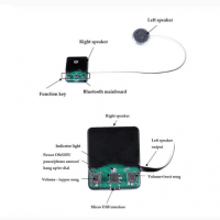 Bluetooth шапка беспроводные наушники с микрофоном