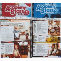 Продам Academy Stars 1 2 3 4 5 Pupilsbook + workbook