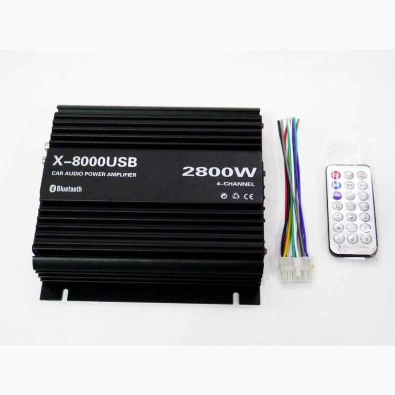Фото 3. Усилитель X-8000USB - Bluetooth, USB, SD, FM, MP3! 2800W 4х канальный