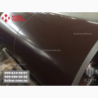 Гладкий лист ral 8017 толщина 0, 70мм, оцинкованный коричневый, шоколад, металла