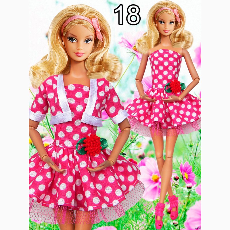 Фото 9. Повседневная одежда для кукол Барби