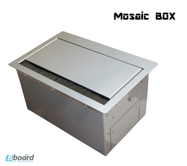 Фото 3. Блок розеток Mosaic Box 3x220+2xRJ45+VGA+HDMI
