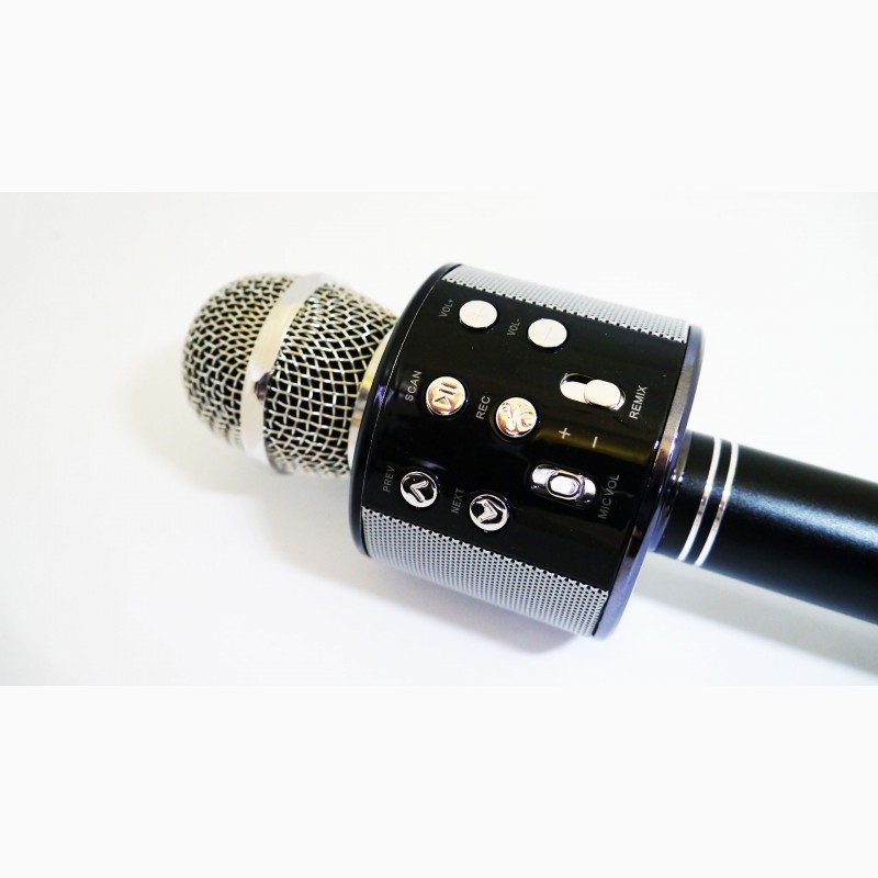Фото 6. Беспроводной стерео микрофон с динамиком и Bluetooth, Караоке Wester WS-858