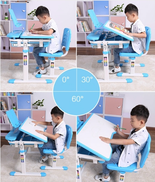 Парта трансформер Kids Study Desk Р140 регулируемая по высоте для детей 5-18 лет