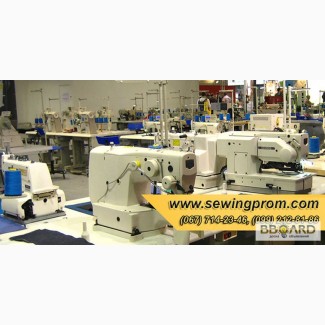 Промышленное швейное оборудование новое и б/у купить в Украине, промышленные швейные машин