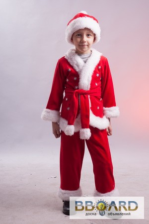 Фото 2. Прокат детских новогодних костюмов Деда Мороза, Снегурочки, Санта Клауса