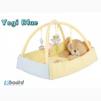 Развивающие коврики для малышей Quatro Maty Yogi Blue