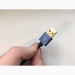 Micro USB 2.0 шнур зарядка нейлоновый переплет (3м)