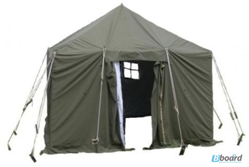 Фото 5. Палатка военная, тенты, навесы для отдыха и туризма