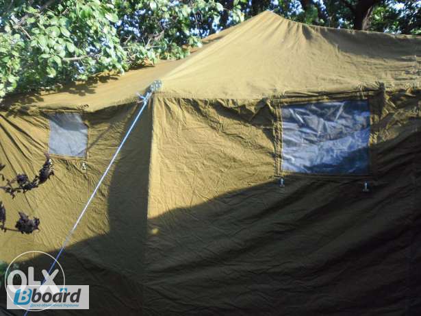 Фото 7. Палатка военная, тенты, навесы для отдыха и туризма