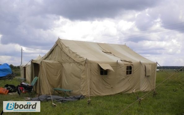 Фото 8. Палатка военная, тенты, навесы для отдыха и туризма