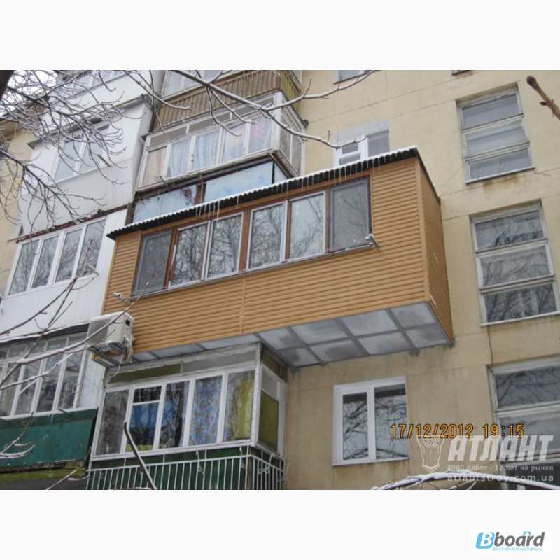 Фото 2. Ремонт балкона, расширение балкона в Одессе