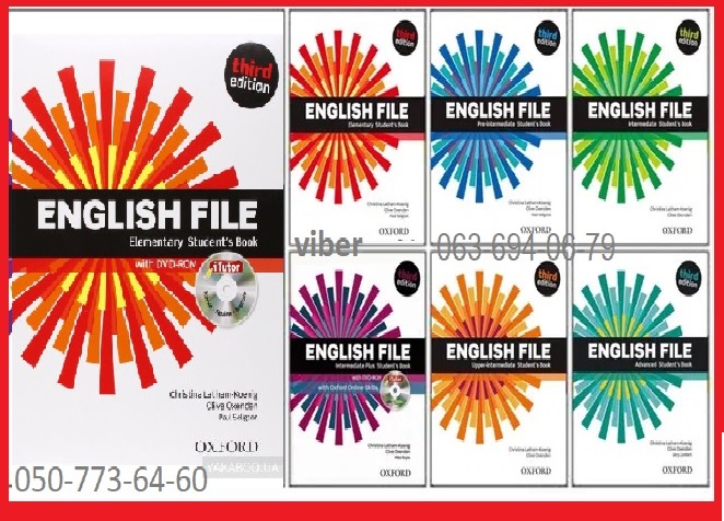 Продам New English File English File книга+тетрадь.Цветной комплект