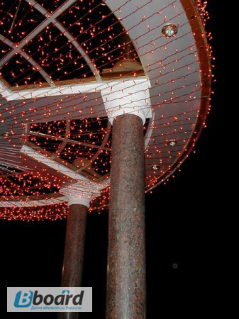 Фото 5. Светодиодная нить, световые гирлянды, праздничная подсветка