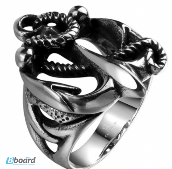 Фото 5. Мужское кольцо из стали. Магазин украшений для мужчин sfinks.in.ua