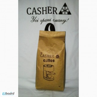 Кофе в зернах «Casher кофеварка»