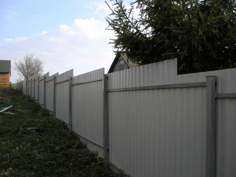 Фото 4. Кованый забор, забор с профлиста