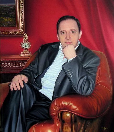 Фото 4. Портрет маслом от Бераруского художника Андрея Блинова