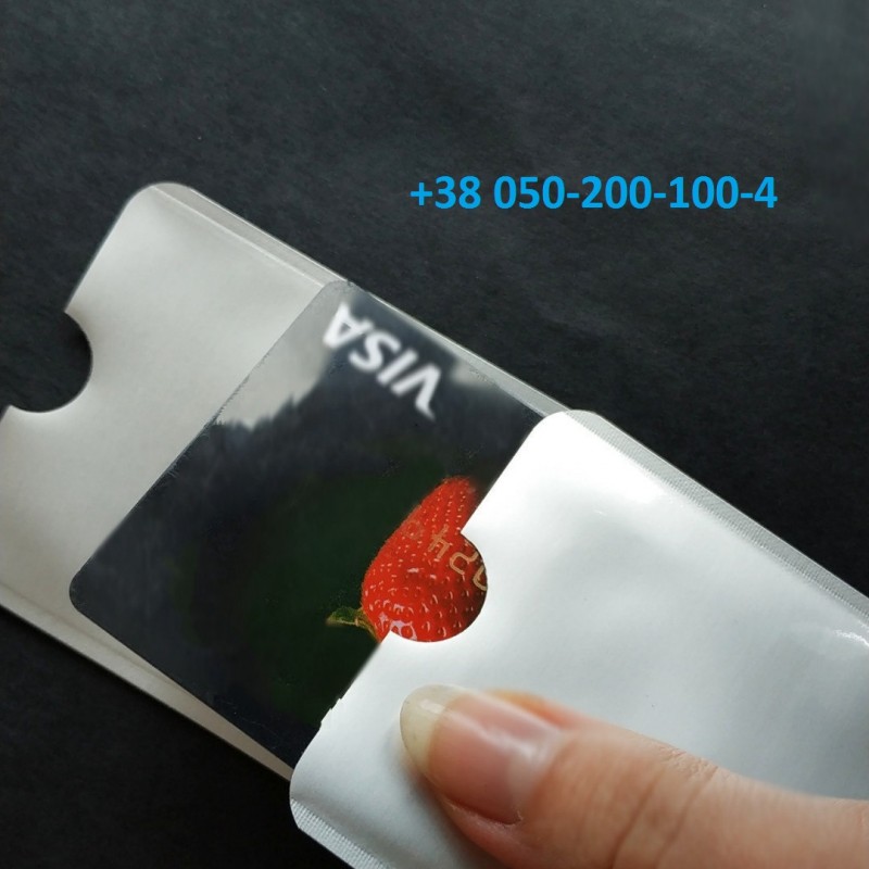 Фото 4. Защитный чехол RFID для кредитной карточки, паспорта. Кардхолдер