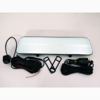 DVR L1028 Full HD Зеркало с видео регистратором с камерой заднего вида.11 Сенсорный экран