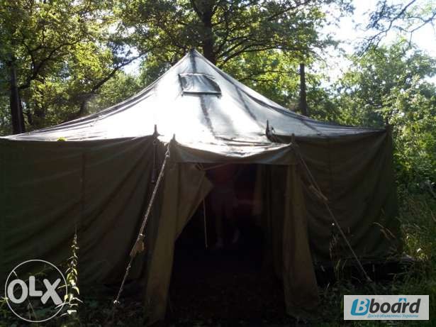 Фото 10. Палатка армейская для отдыха и туризма