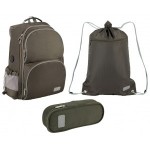 Школьный набор для мальчиков и девочек:рюкзак, сумка для обуви, пенал Kite Smart