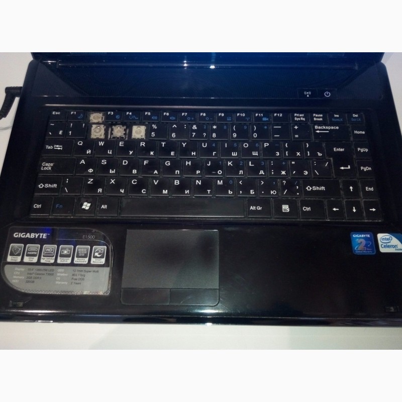 Фото 5. GigaByte E1500 мощный и надежный ноутбук