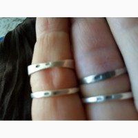 Продам серебряные кольца 925 проба б/у