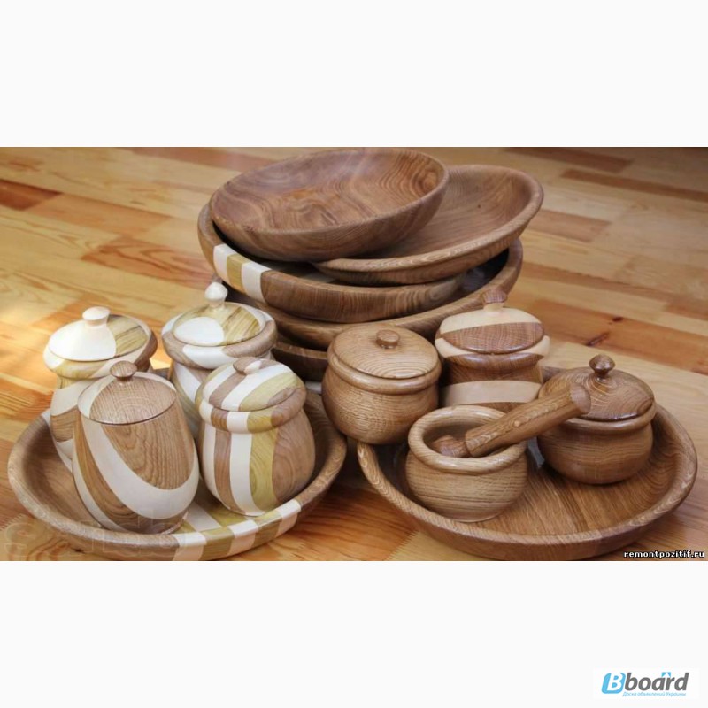 Фото 6. Изготовление деревянной посуды под заказ в Харькове
