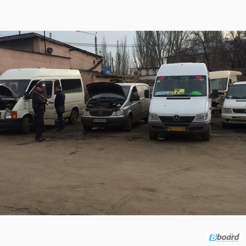 Mercedes, Фольксваген, ремонт микроавтобусов Одесса