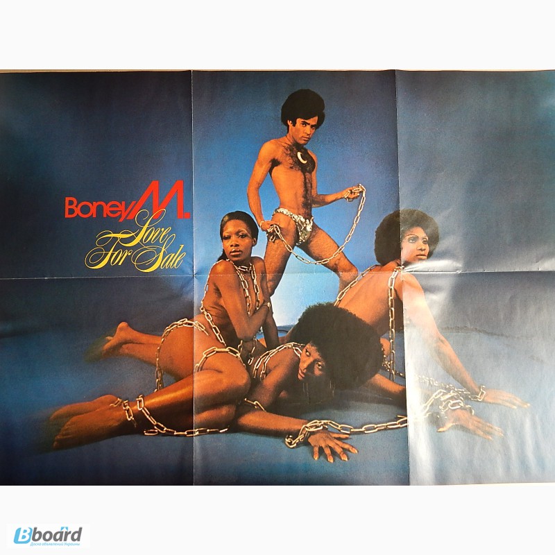 Фото 3. Boney M.-Love For Sale (U.K.)+poster NM-/NM