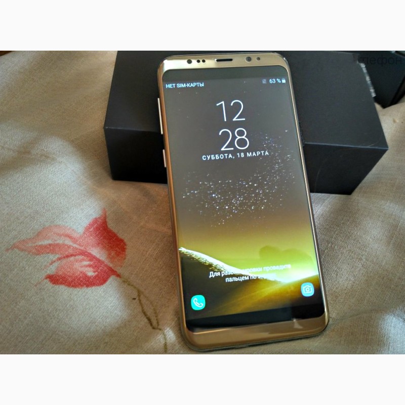 Фото 3. Samsung Galaxy S8 edge 2 сим, 5, 5 дюй, 4яд.12 Мп