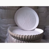 Одноразовые картонные тарелки для пиццы, прямоугольные картонные формы
