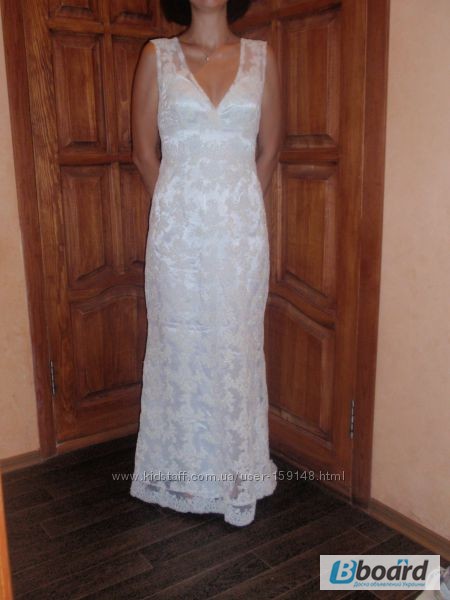 Нежное свадебное платье