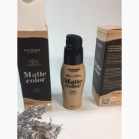 Матирующий тональный крем Parisa Cosmetics Matte Color Liquid Foundation 5 новый Н1390