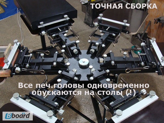 Добротный ручной станок для шелкографии - от украинского производителя