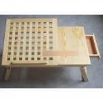 Подставка для ноутбука деревянная столик для ноутбука