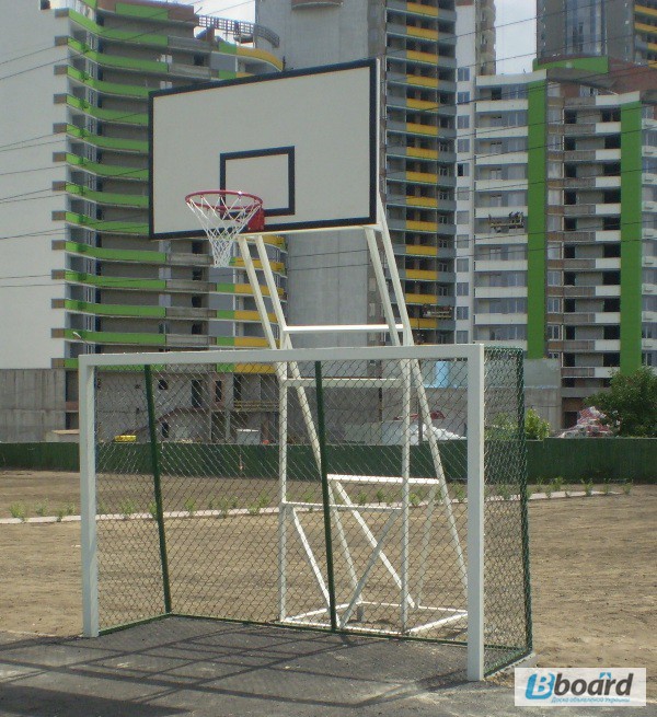 Щит баскетбольный с кольцом и сеткой , оборудование для баскетбола