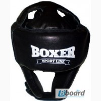 Шлем каратэ кожа Boxer Sport Line, размер L (шлем для единоборств)