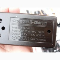 Зарядний пристрій для Li-ion акумуляторів типу 18650 та інших