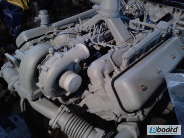Фото 2. Новый двигатель ЯМЗ-7511.10-01 на МАЗ-630308-024