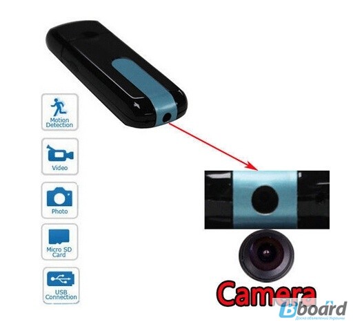 Фото 2. U8 Мини DVR Цифровая видеокамера фотоаппарат с детектором движения в виде флешки, HD видео
