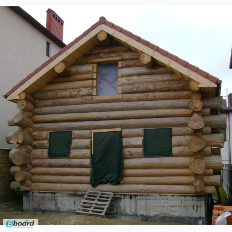 Фото 3. Евросруб шлифовка деревянные дома.Одесса