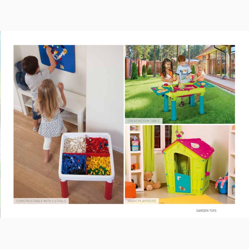 Фото 5. Детские пластиковые игровые домики Allibert, Keter Нидерланды для дома и саду