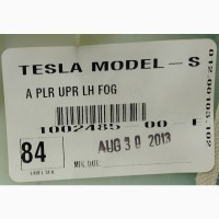 Облицовка стойки A левая TEXTILE (FOG) (с повреждениями) Tesla model S 1002