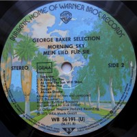Виниловая пластинка George Baker Selection Morning Sky