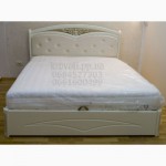 Кровать двуспальная из массива ясеня с ящиками Анастасия от производителя