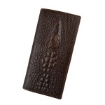 Мужской Портмоне Wild Alligator кошелёк бумажник с тиснением