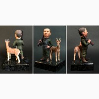 Уникальные шаржевые статуэтки от студии «ОМИ»: Создание шаржевых статуэток под заказ