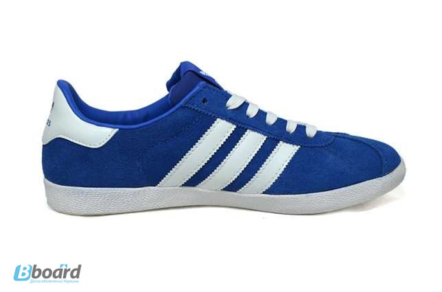 Фото 2. Мужские кроссовки Adidas Gazelle (Blue)